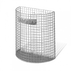 Abfallbehälter -Gitter-, 27 Liter, aus Stahl